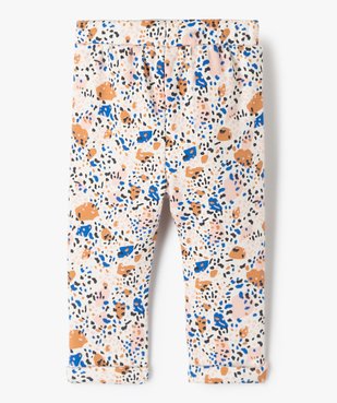 Pantalon bébé fille en maille avec intérieur peluche vue4 - GEMO(BEBE DEBT) - GEMO