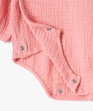 Ensemble bébé fille 2 pièces vue5 - GEMO(BB COUCHE) - GEMO