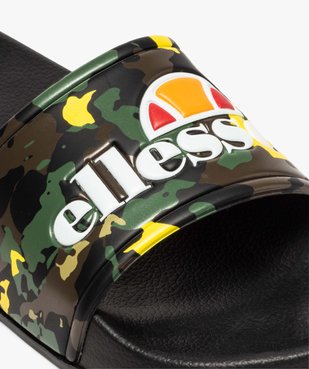 Mules de piscine homme à bandeau camouflage - Ellesse vue6 - ELLESSE - GEMO