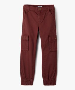 Pantalon cargo style jogger garçon vue2 - GEMO 4G GARCON - GEMO