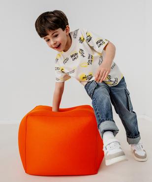 Tee-shirt manches courtes imprimé garçon vue5 - GEMO (ENFANT) - GEMO