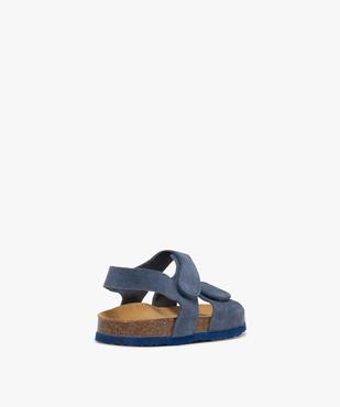 Sandales à brides cuir fermeture scratch garçon - Buggy vue4 - BUGGY GEMO FOR GOOD - GEMO