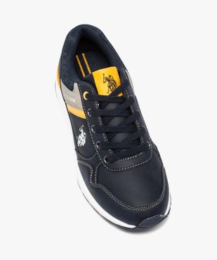 Tennis garçon multi-matières à lacets – US Polo Assn vue5 - US POLO - GEMO