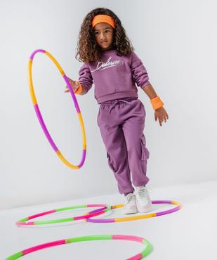 Sweat cropped imprimé brillant devant et dos fille vue1 - GEMO (ENFANT) - GEMO