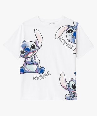Tee-shirt femme avec motifs Stitch - Disney vue4 - DISNEY - GEMO