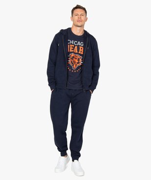 Jogging homme en molleton vue5 - GEMO C4G HOMME - GEMO