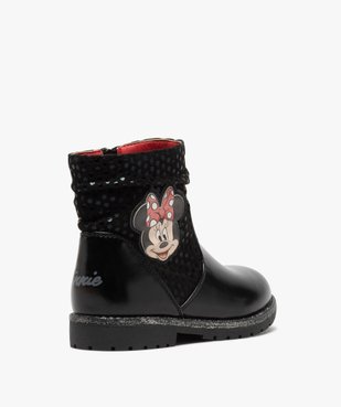 Boots fille à semelle crantée et finitions pailletées - Minnie vue5 - MINNIE - GEMO