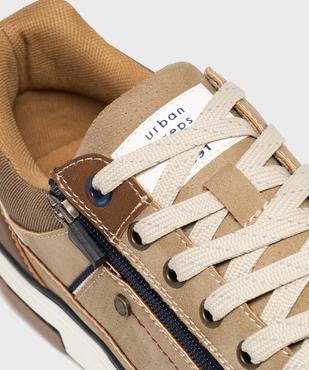 Baskets de ville avec double fermeture homme - Urban Steps vue6 - URBAN STEPS - GEMO