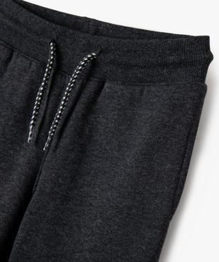 Pantalon de jogging avec intérieur molletonné garçon vue5 - GEMO (ENFANT) - GEMO