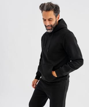 Sweat à capuche en molleton doux homme vue2 - GEMO 4G HOMME - GEMO