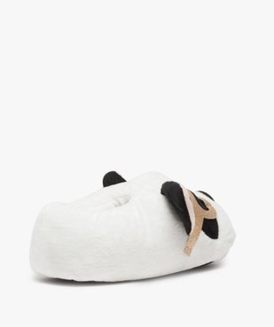 Chaussons femme 3D en forme de tête de chien vue4 - GEMO(HOMWR FEM) - GEMO