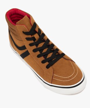 Baskets homme mid-cut en suédine à col rembourré vue5 - GEMO (SPORTSWR) - GEMO