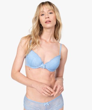 Soutien-gorge femme forme corbeille à armatures vue1 - GEMO(HOMWR FEM) - GEMO