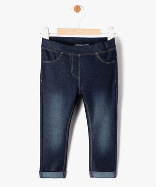 Jegging à taille réglable bébé fille vue1 - GEMO(BEBE DEBT) - GEMO