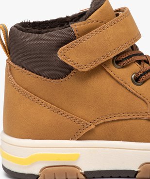 Boots doublé fermeture scratch bébé garçon vue6 - GEMO(BEBE DEBT) - GEMO