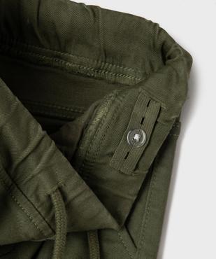 Pantalon cargo 6 poches garçon vue3 - GEMO (ENFANT) - GEMO