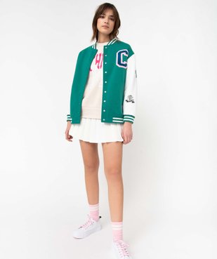 Blouson femme avec manches contrastantes - Camps United vue7 - CAMPS UNITED - GEMO