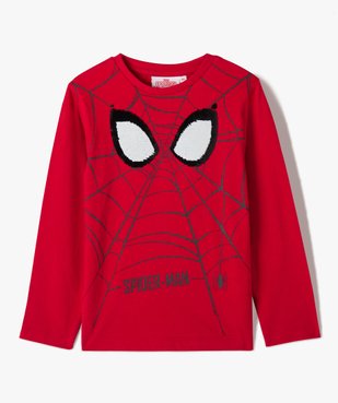 Tee-shirt garçon avec motif en sequins réversibles - Spiderman vue2 - SPIDERMAN - GEMO