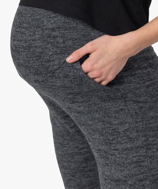 Pantalon de grossesse jogger en maille douce vue2 - GEMO (MATER) - GEMO
