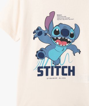T-shirt imprimé Lilo & Stitch garçon vue2 - LILO & STITCH - GEMO