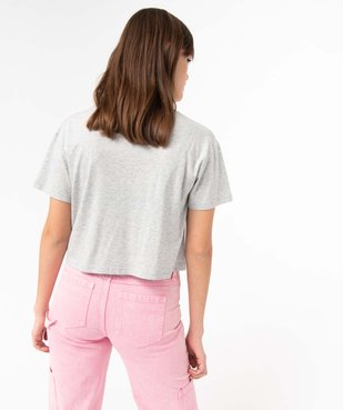 Tee-shirt femme à manches courtes inscription XXL - Camps United vue4 - CAMPS UNITED - GEMO