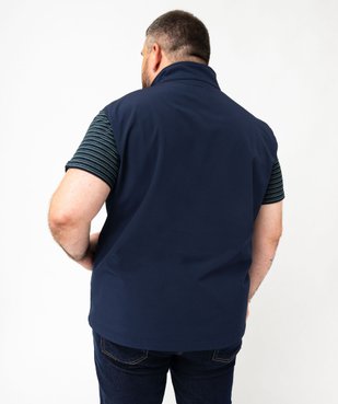 Blouson sans manches avec col montant homme vue6 - GEMO 4G HOMME - GEMO