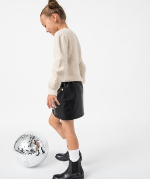 Jupe fille courte look rock – LuluCastagnette vue1 - LULUCASTAGNETTE - GEMO