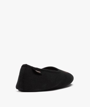 Chaussons femme ballerines imprimées Paradise - Isotoner vue4 - ISOTONER - GEMO
