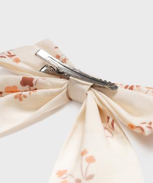 Barrette cheveux avec noeud à motifs fleuris vue2 - GEMO (ACCESS) - GEMO