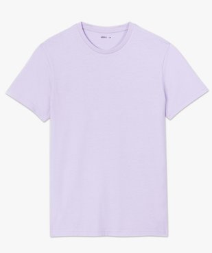 Tee-shirt homme à manches courtes et col rond vue4 - GEMO (HOMME) - GEMO