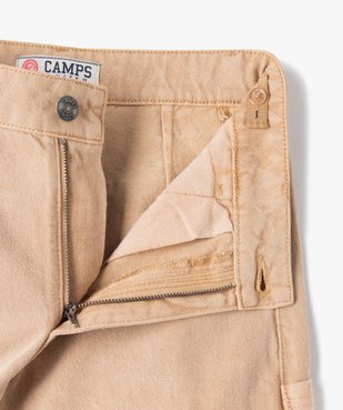 Pantalon baggy en toile denim fille - Camps United vue2 - CAMPS UNITED - GEMO