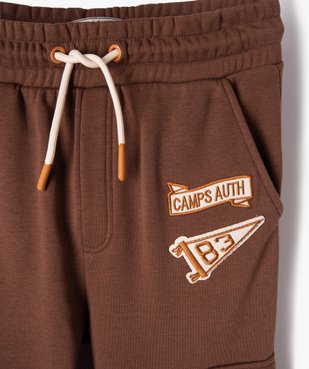 Pantalon de jogging look cargo garçon - Camps United vue2 - CAMPS UNITED - GEMO
