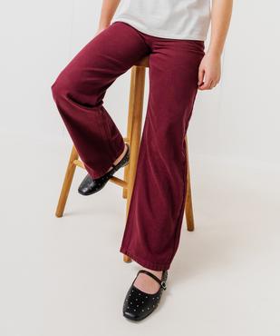 Jean Straight coloré avec taille ajustable fille vue1 - GEMO 4G FILLE - GEMO