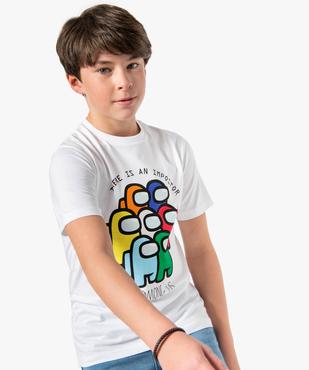 Tee-shirt manches courtes Among Us garçon vue1 - AMONG US - GEMO