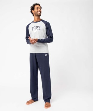 Pyjama homme bicolore - Camps United vue1 - CAMPS UNITED - GEMO