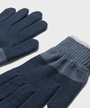 Gants en maille tricolores garçon vue2 - GEMO (ENFANT) - GEMO