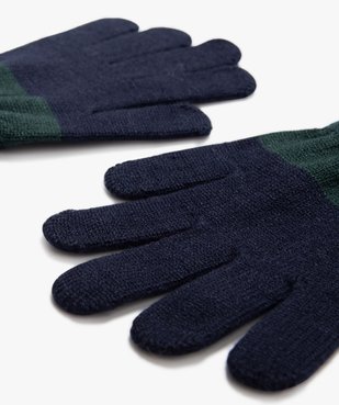 Gants garçon bicolores vue2 - GEMO (ENFANT) - GEMO
