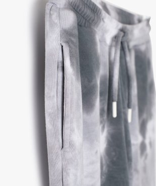 Pantalon de jogging fille bicolore effet tie and dye vue4 - GEMO (JUNIOR) - GEMO