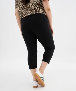 Legging uni longueur 7/8ème femme grande taille vue14 - GEMO 4G GT - GEMO