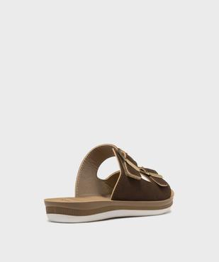 Mules confort souples et légères femme - g'flex vue4 - G'FLEX - GEMO