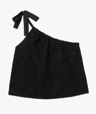Blouse femme sans manche coupe asymétrique vue4 - GEMO(FEMME PAP) - GEMO