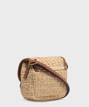 Sac besace en paille de papier fille - LuluCastagnette vue2 - LULU CASTAGNETT - GEMO