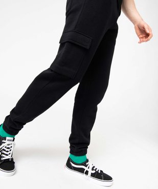 Pantalon de jogging homme molletonné vue5 - GEMO (HOMME) - GEMO