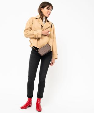 Jean slim effet push up femme vue5 - GEMO 4G FEMME - GEMO