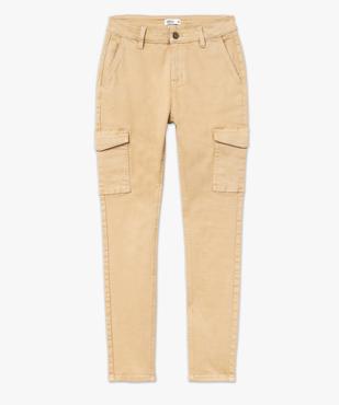 Pantalon cargo coupe slim femme vue4 - GEMO 4G FEMME - GEMO