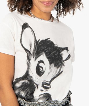 Tee-shirt femme coupe ample - Disney Animals vue2 - DISNEY DTR - GEMO