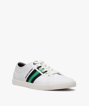 Tennis homme en toile à bandes contrastées – Jack & Jones vue2 - JACK & JONES - Nikesneakers