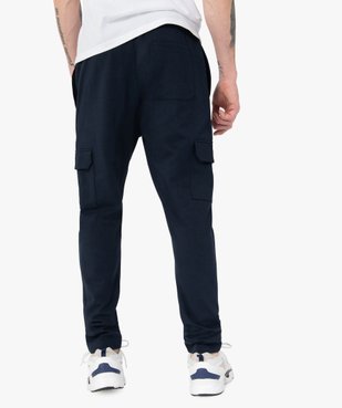 Pantalon de jogging homme avec larges poches à rabat vue3 - GEMO (HOMME) - GEMO