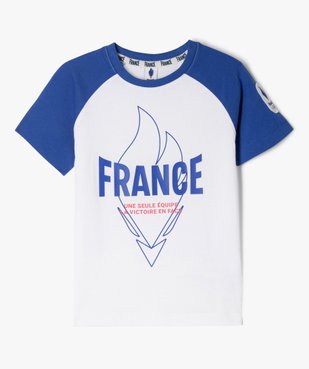 Tee-shirt manches courtes enfant - Équipe de France Olympique vue1 - EQUIPE DE FRANCE - GEMO