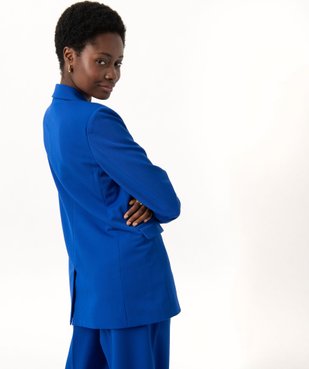 Veste de costume fermeture croisée femme vue4 - GEMO(FEMME PAP) - GEMO